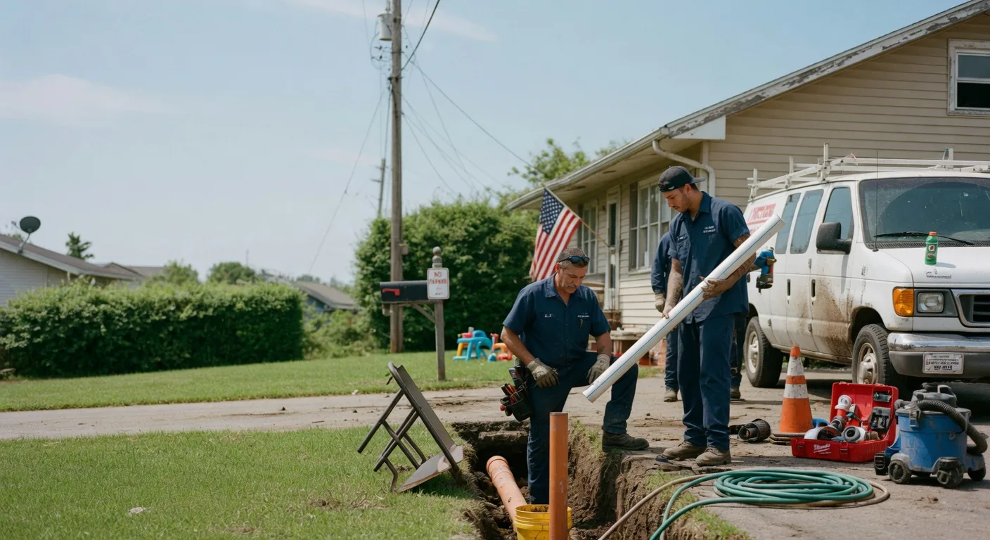 Drain Cleaning in Anacoco, LA near me